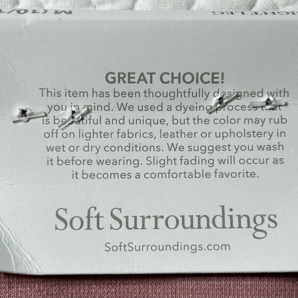 Soft surrounding the ultimate pull on stretch leg relax fit denim pants size L - Picture 7 of 13